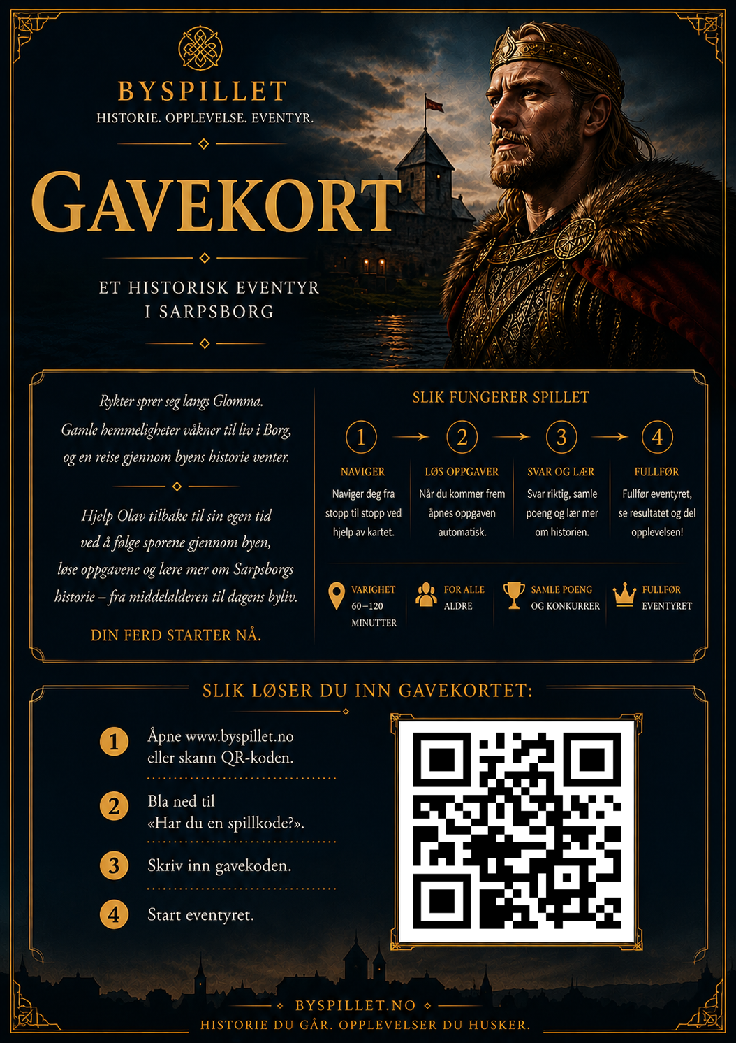 Byspillet gavekort